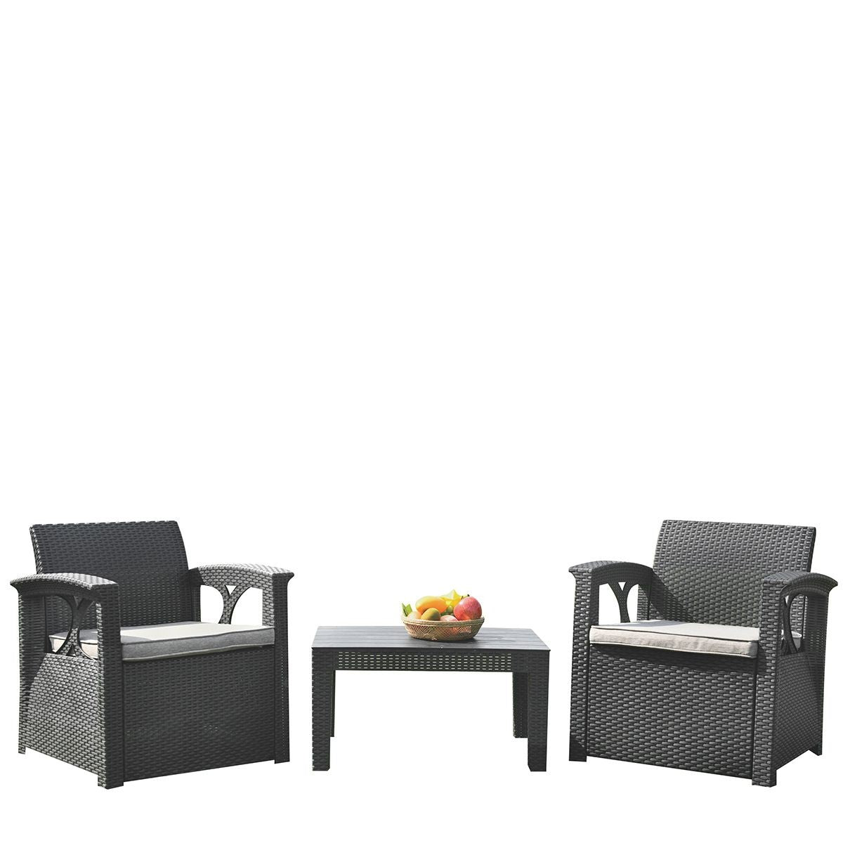 Garden Living Set EMILIO Grey