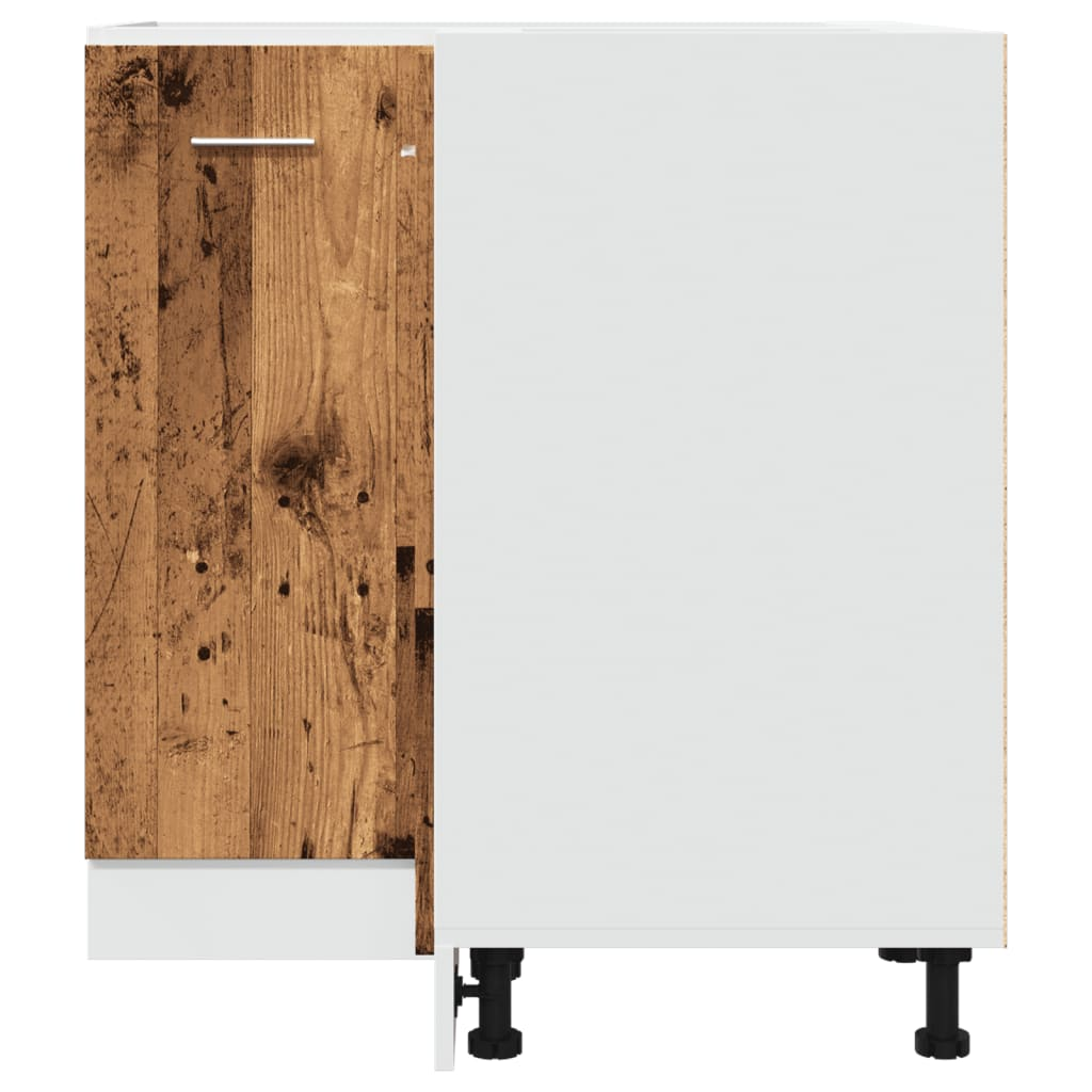 vidaXL Kitchen Cabinet Old Wood 75.5x75.5x81.5 cm Engineered Wood