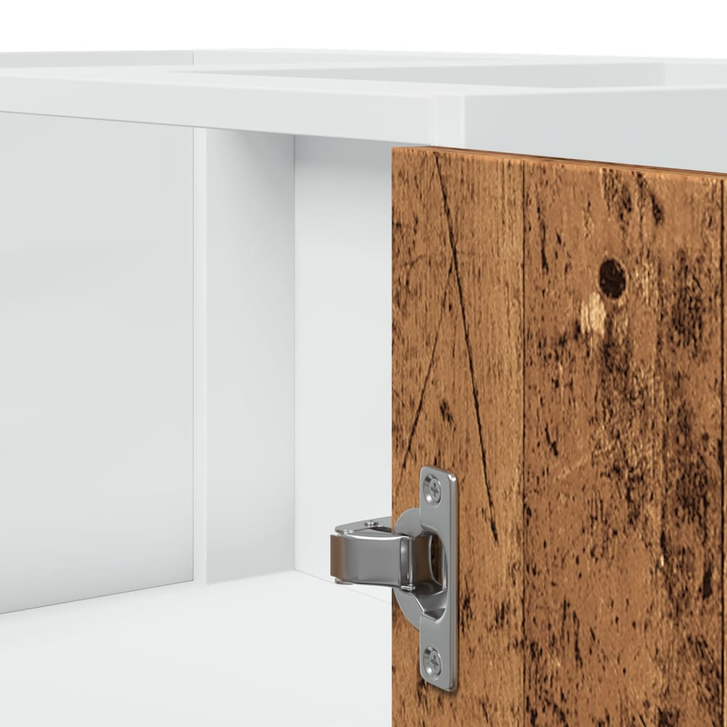 vidaXL Kitchen Cabinet Old Wood 75.5x75.5x81.5 cm Engineered Wood