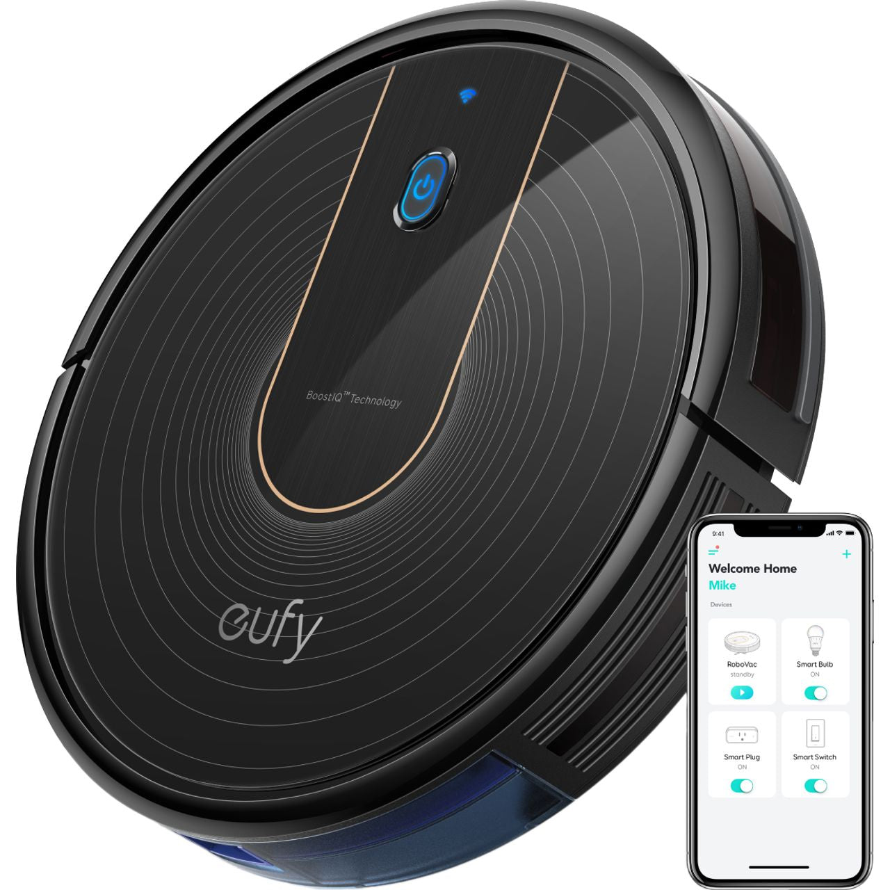 Eufy RoboVac 15C T2120211 Robotic Vacuum Cleaner - Black