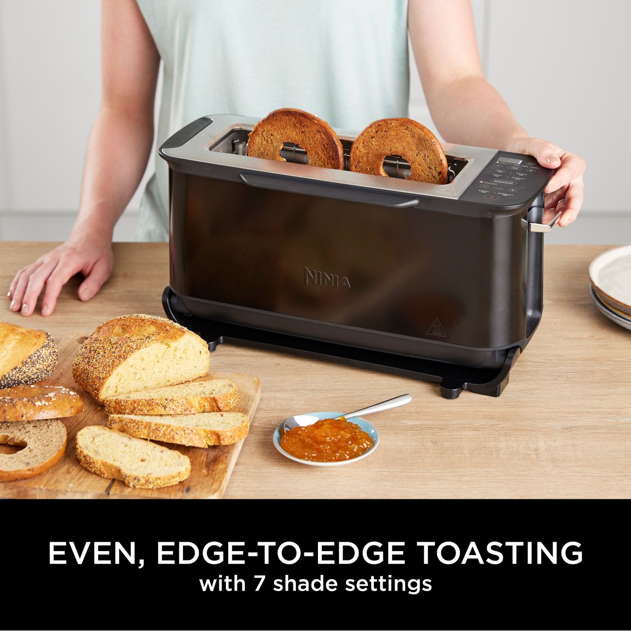 Ninja Foodi 3-in-1 Toaster, Grill & Panini Press ST200UK - Black