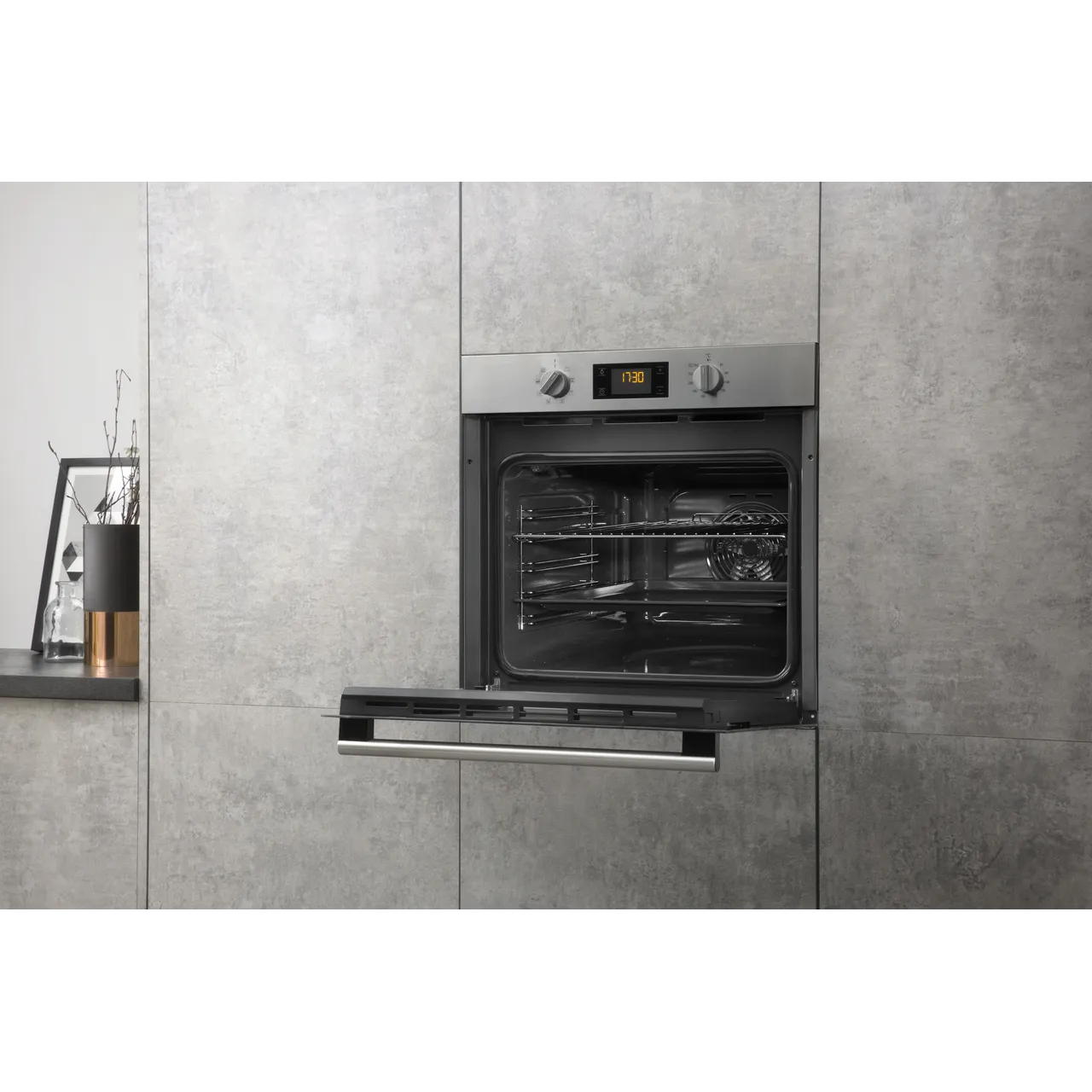 Hotpoint Class 2 SA2844HIX Built In Electric Single Oven - Stainless Steel - A+ Rated