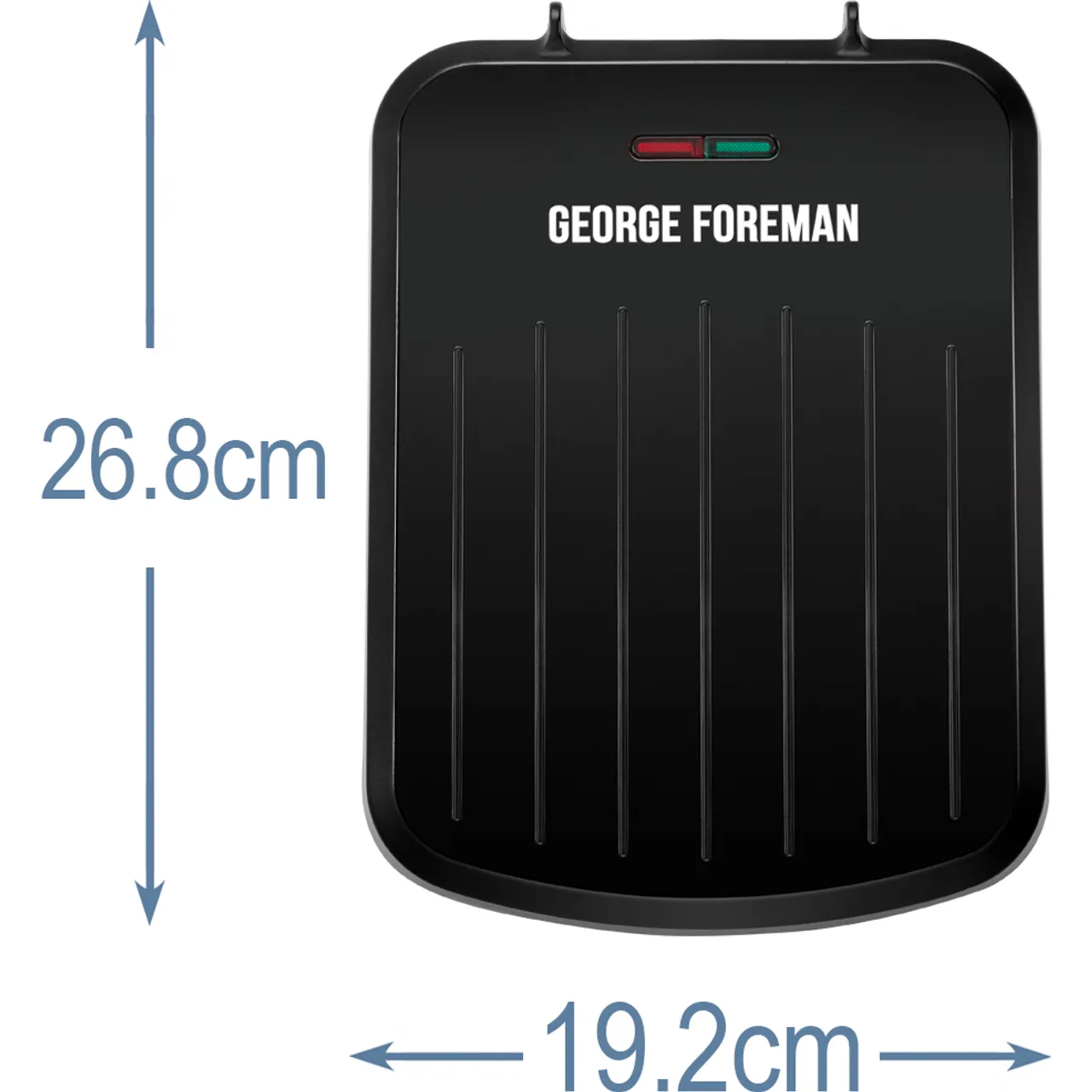 George Foreman Fit Grill - Small 25800 Health Grill - Black