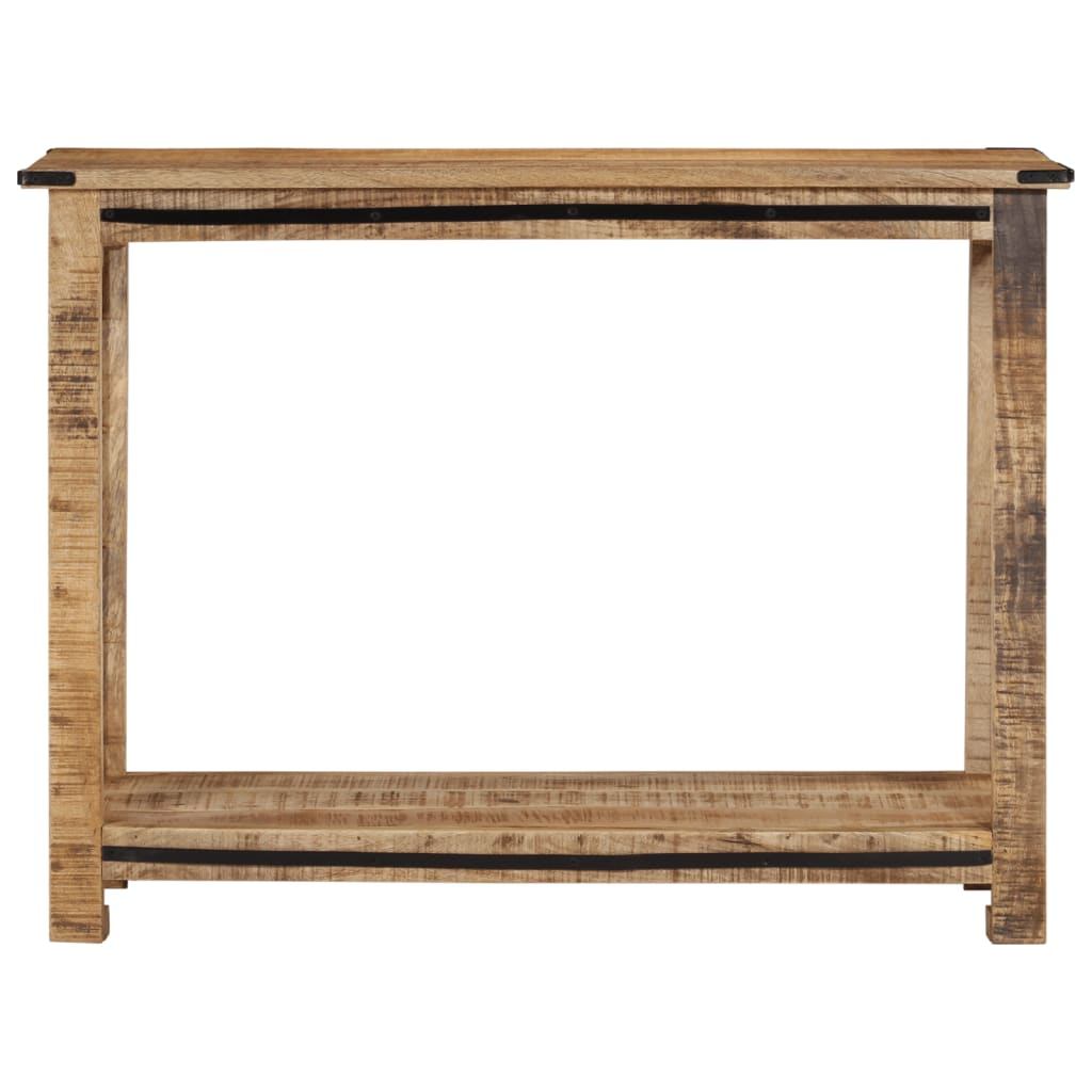 vidaXL Console Table 100x35x75 cm Solid Wood Mango