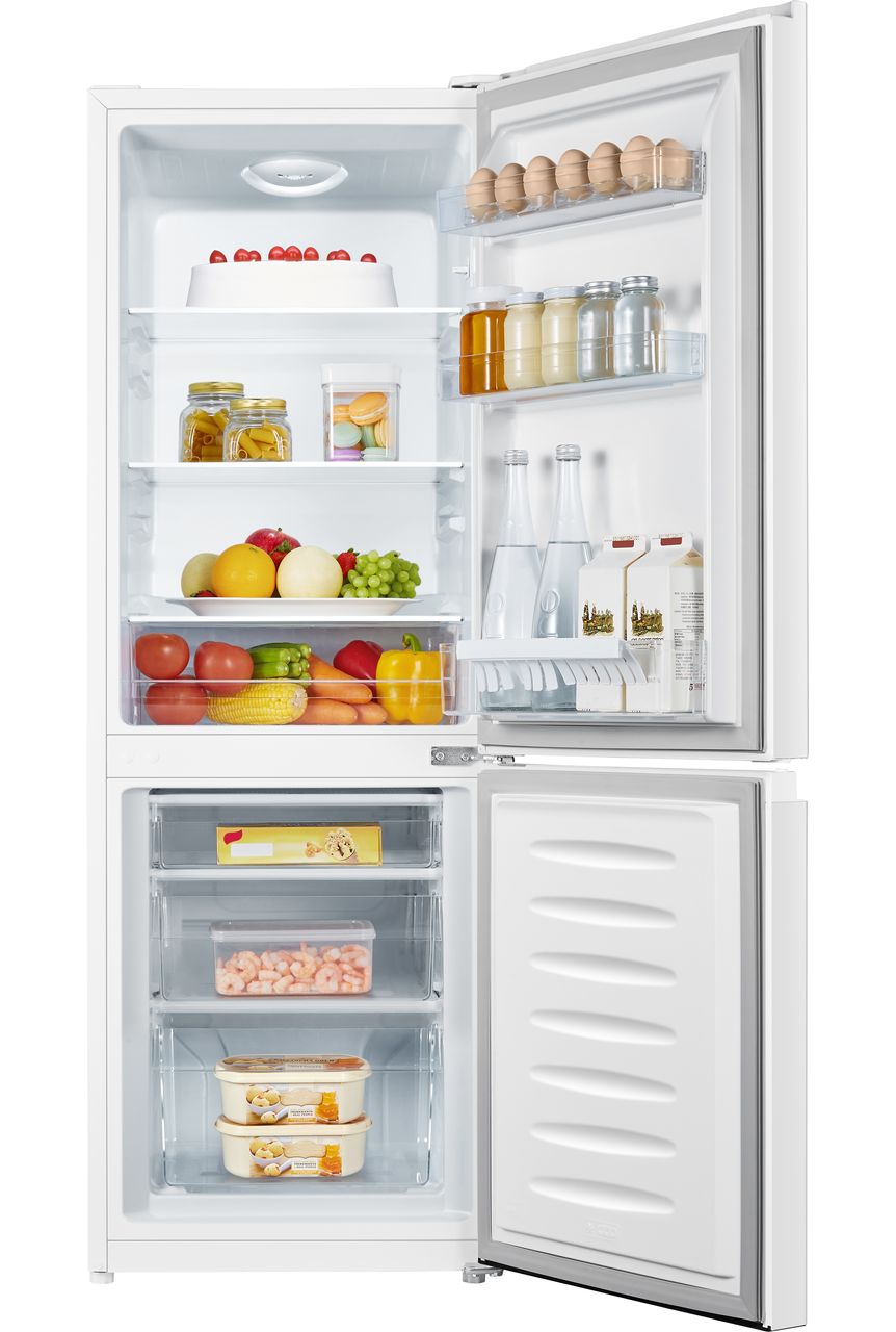 Fridgemaster MC50165E Compact 70/30 Fridge Freezer- White- E Rated