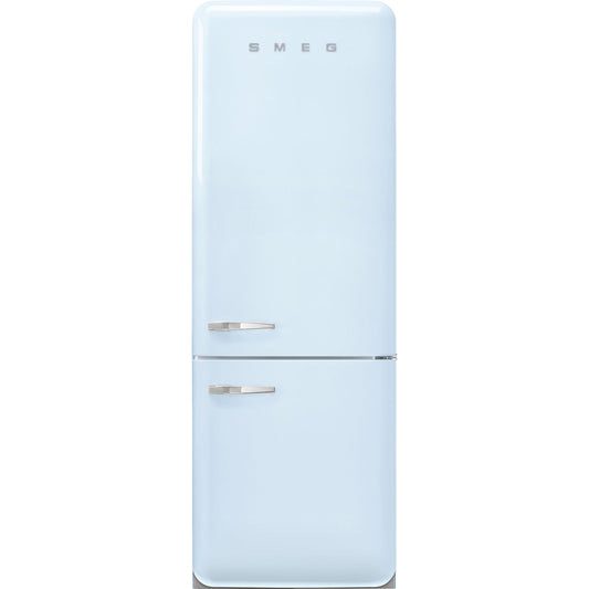 Smeg Right Hand Hinge FAB38RPB5 70/30 Fridge Freezer - Pastel Blue