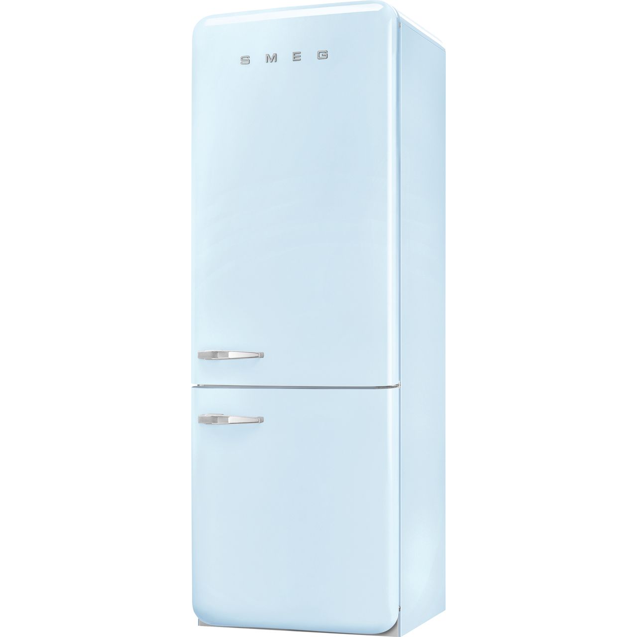 Smeg Right Hand Hinge FAB38RPB5 70/30 Fridge Freezer - Pastel Blue