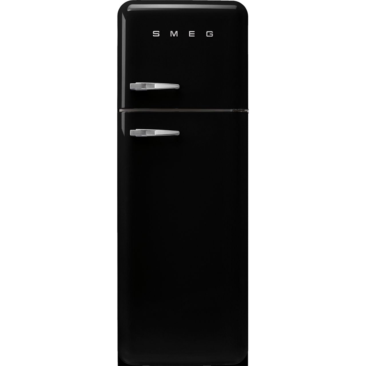 Smeg Right Hand Hinge FAB30RBL5UK 80/20 Fridge Freezer - Black