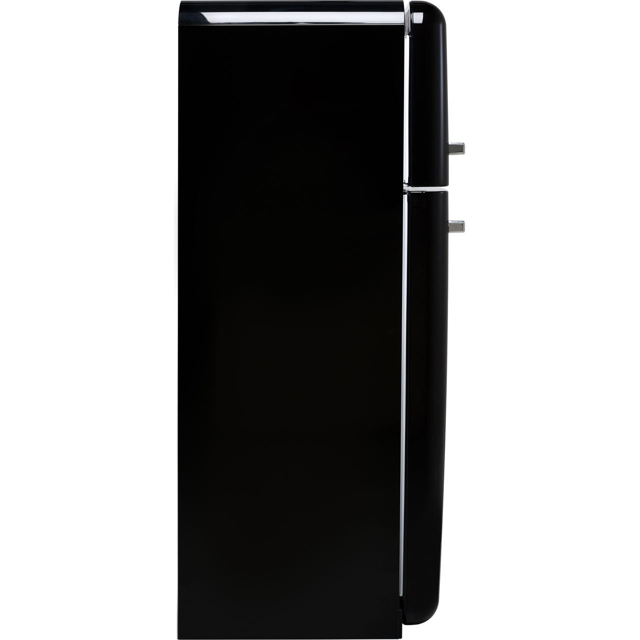 Smeg Right Hand Hinge FAB30RBL5UK 80/20 Fridge Freezer - Black