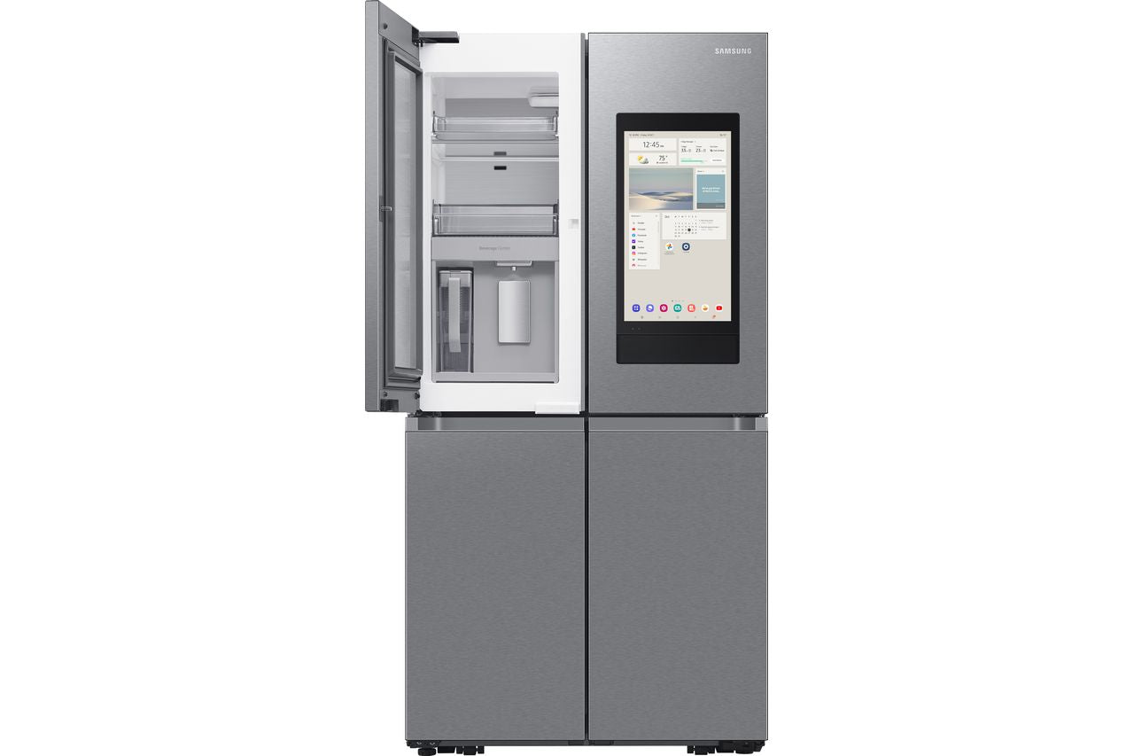 Samsung RF65DG9H0EB1EU Wifi Connected Plumbed Total No Frost American Fridge Freezer - Black -Silver - E Rated