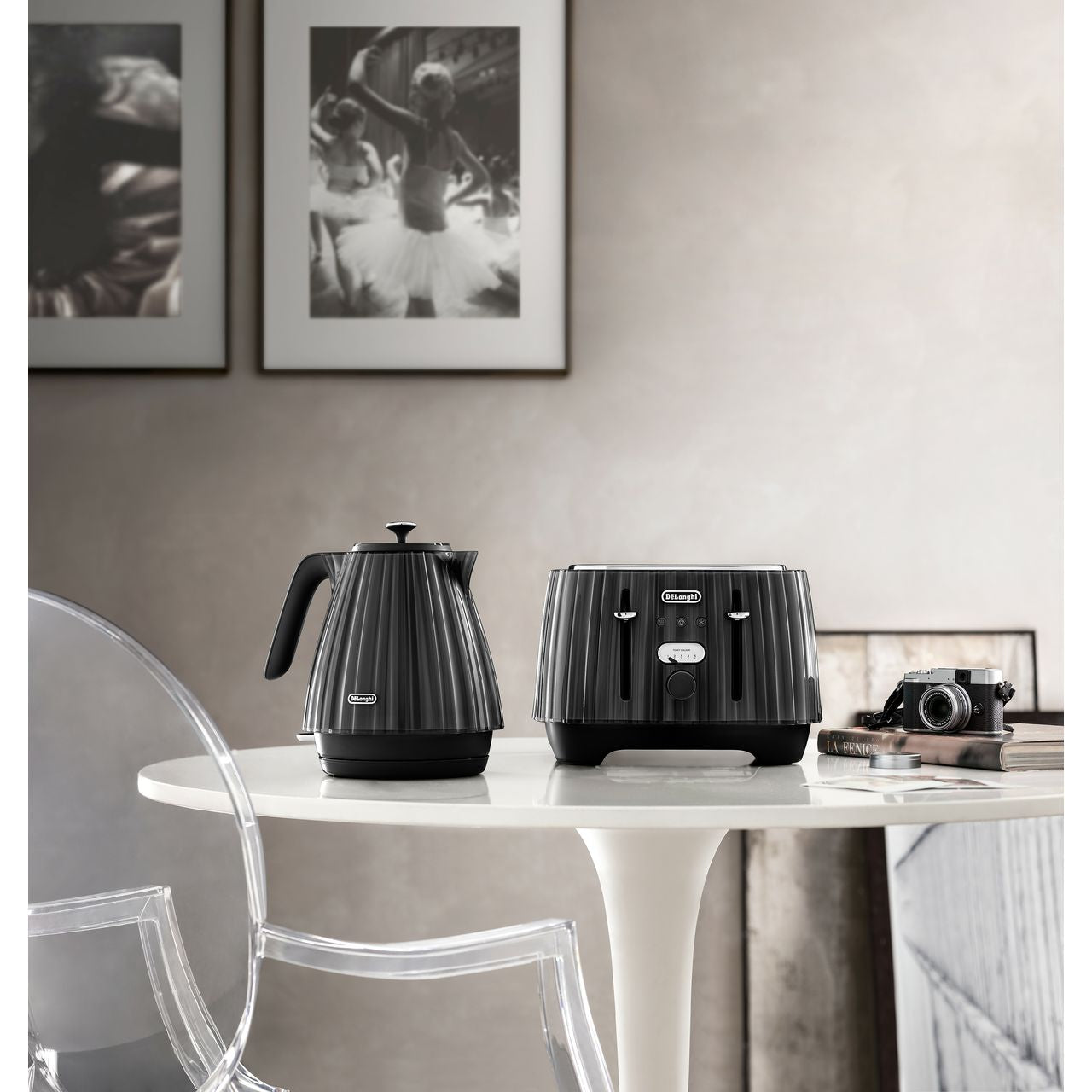 De'Longhi Ballerina CTD4003.Y 4 Slice Toaster