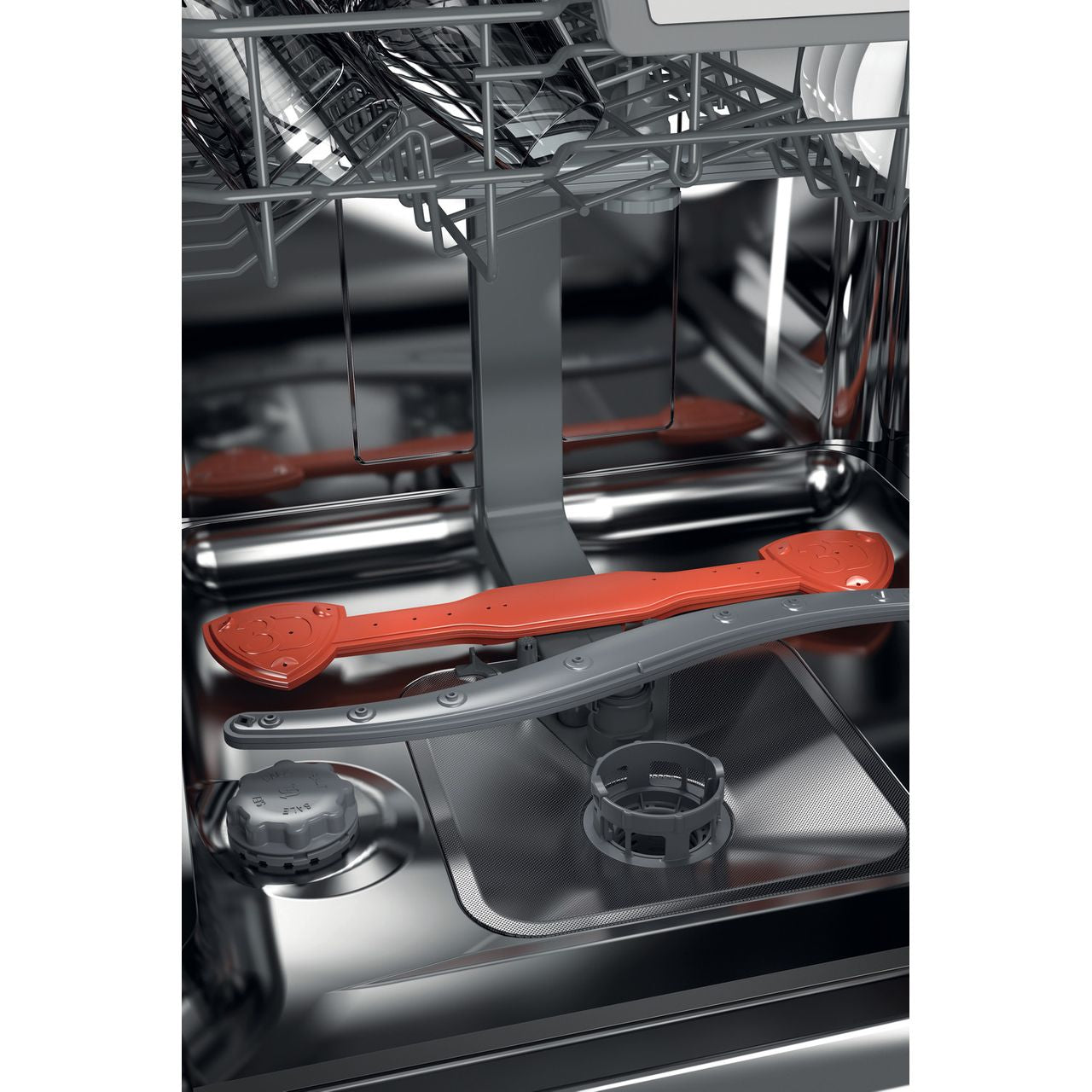 Hotpoint HFC3C26WCUK Standard Dishwasher - E Rated