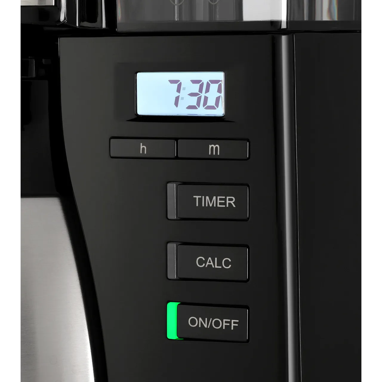 Melitta Look® V Therm Timer 6769008 Filter Coffee Machine - Black